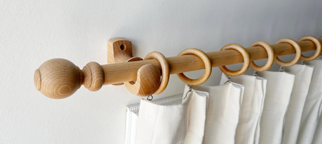 Timber Poles for Warmth and Natural Charm