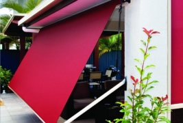 Straight Drop — iQ Shutters in Warana QLD
