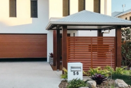 Timber Lock Alike Screens — iQ Shutters in Warana QLD
