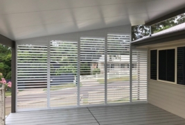 Raked Drop Fixed Panels