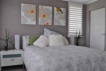 White Bedroom — iQ Shutters in Warana QLD